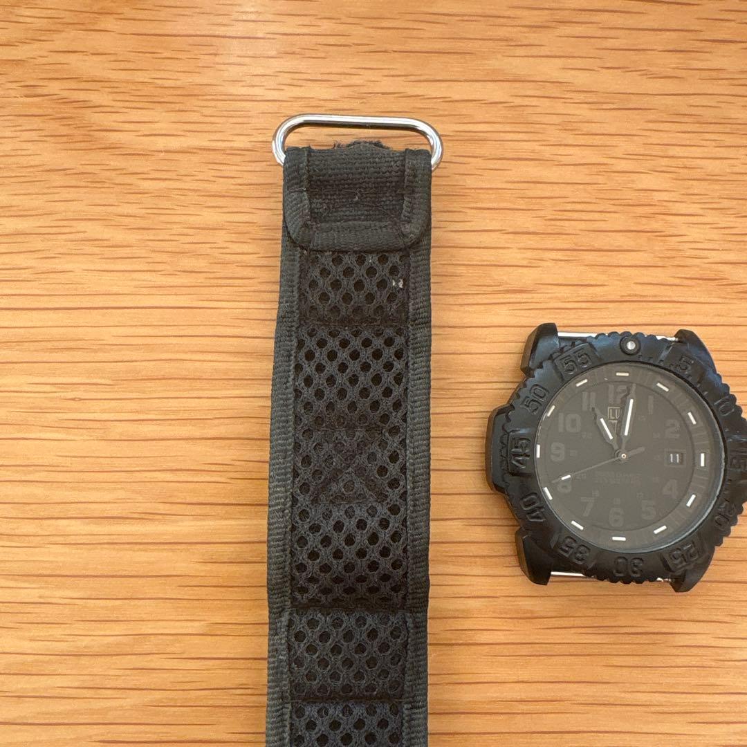 LUMINOXシリーズ3050 ブラック腕時計　ジャンク