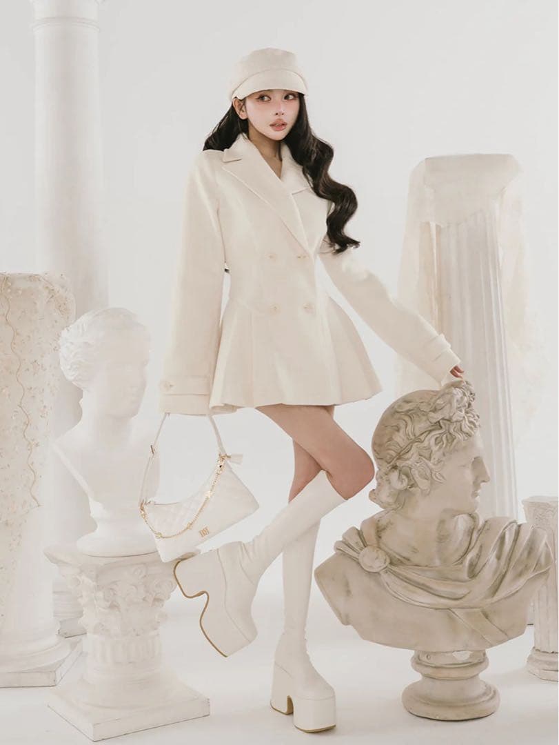 Darich ダーリッチ キルティングチェーンハンドミニバッグ