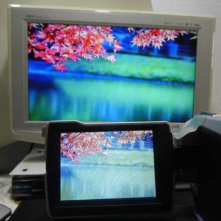 動作品ソニー DCR-TRV27 MiniDVビデオカメラ　DVDダビングに最適