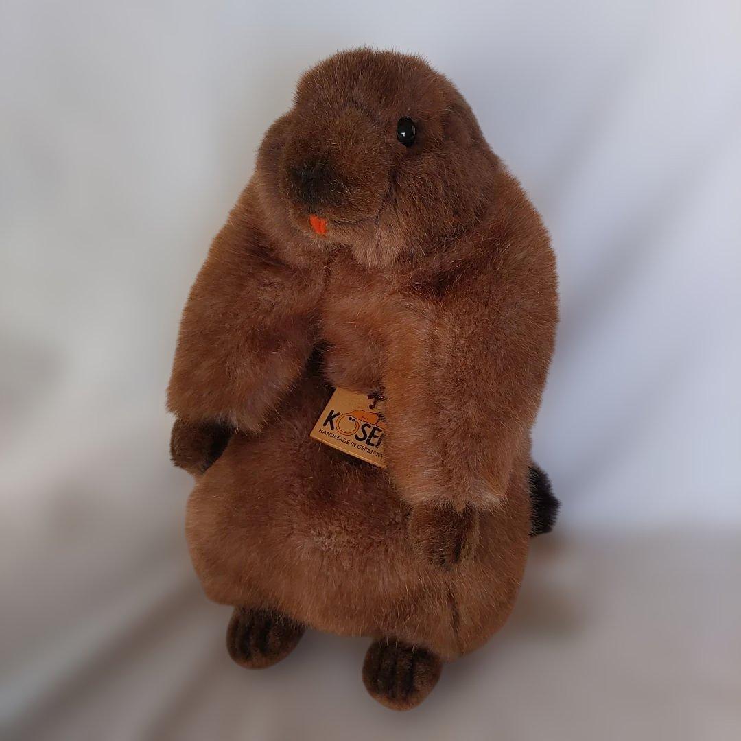 KOSEN社製　 マーモット 　ぬいぐるみ