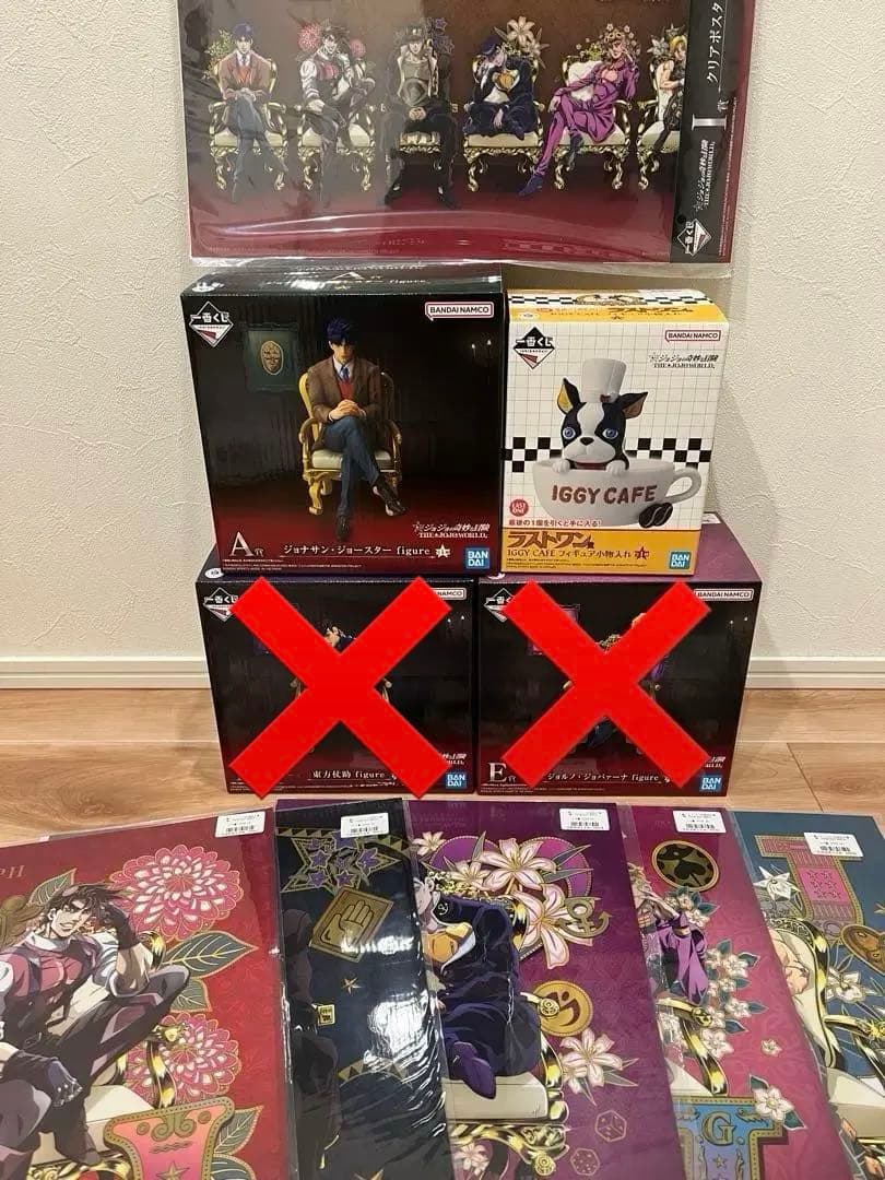 一番くじ　ジョジョ　フィギュアセット
