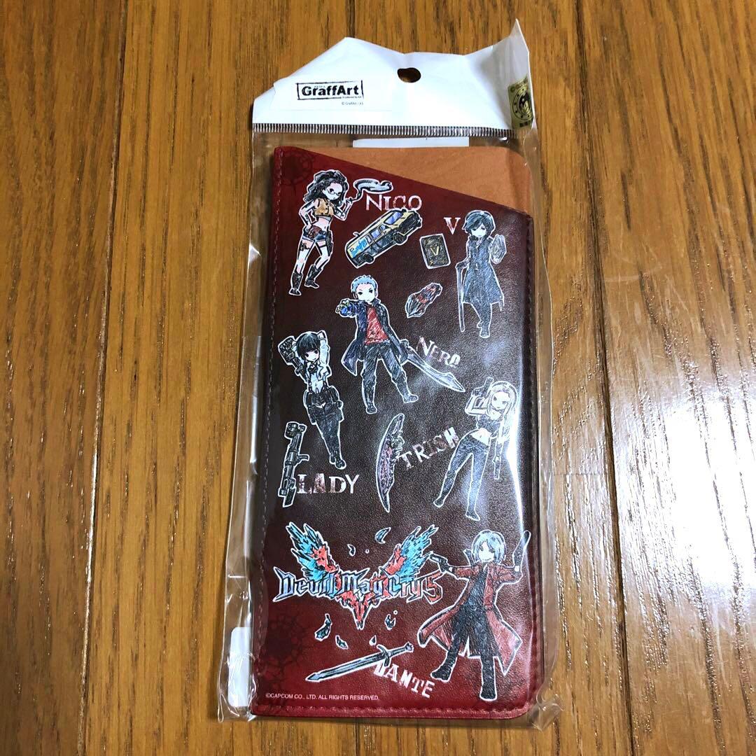 デビルメイクライ5　キャラグラスケース　ちりばめデザイン　グラフアート