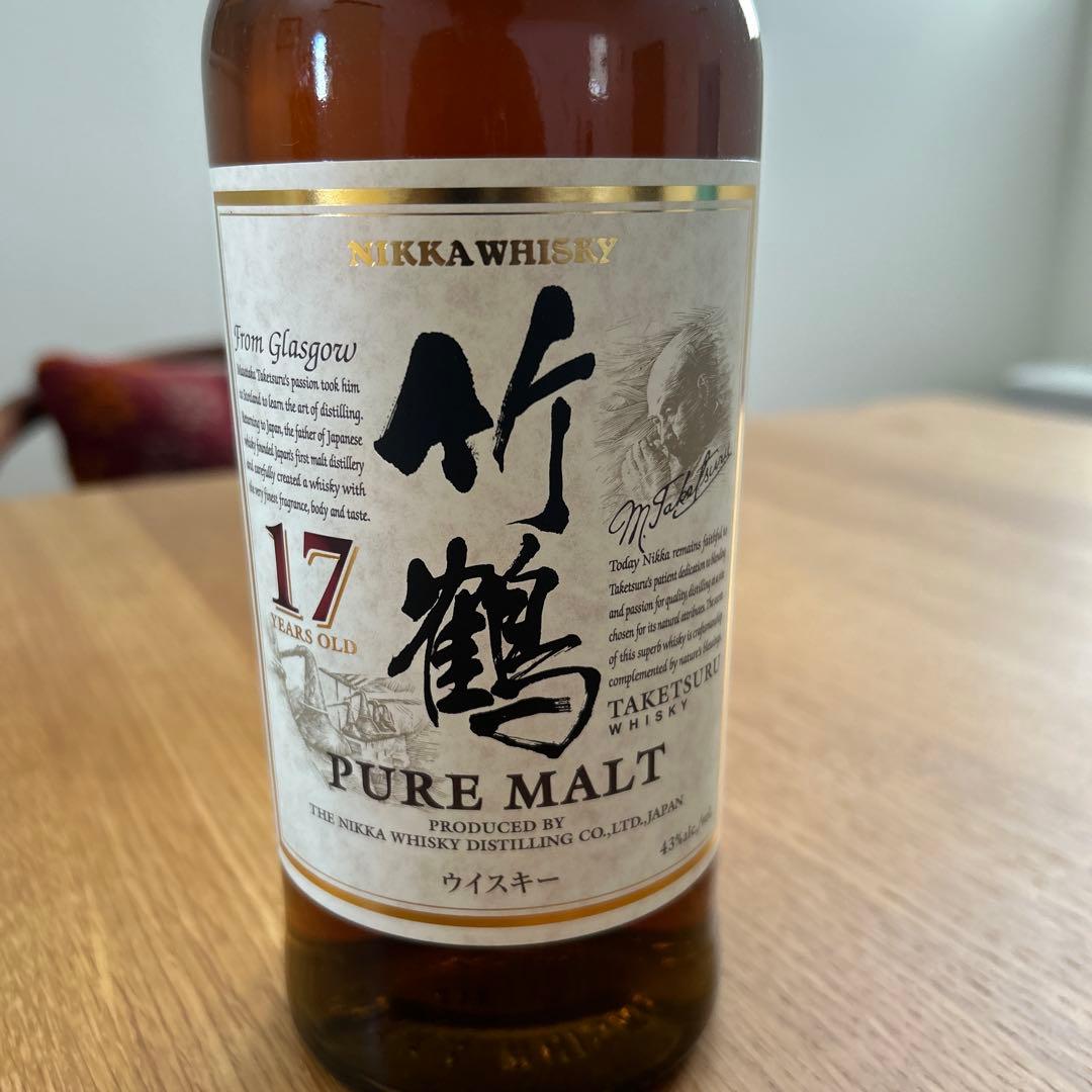 モカ‼️竹鶴 17年 ピュアモルト 700ml ウィスキー　ジャパニーズ