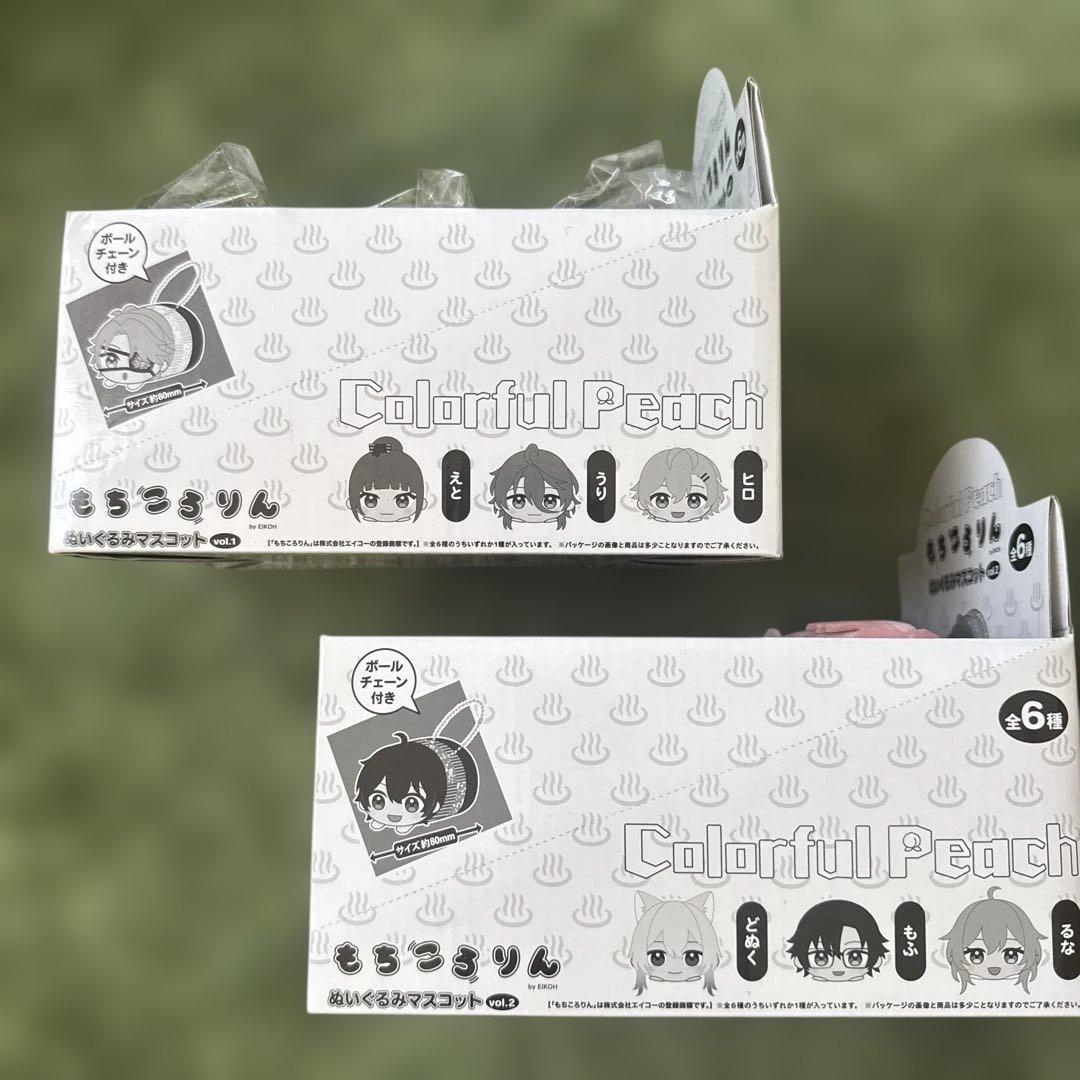 カラフルピーチ　もちころりん　ぬいぐるみマスコット　全12種