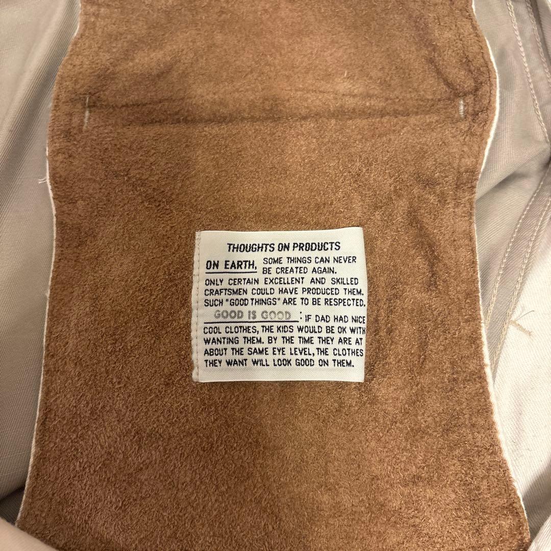 NICENESS MALDOON チノパンツ Sサイズ ベージュ