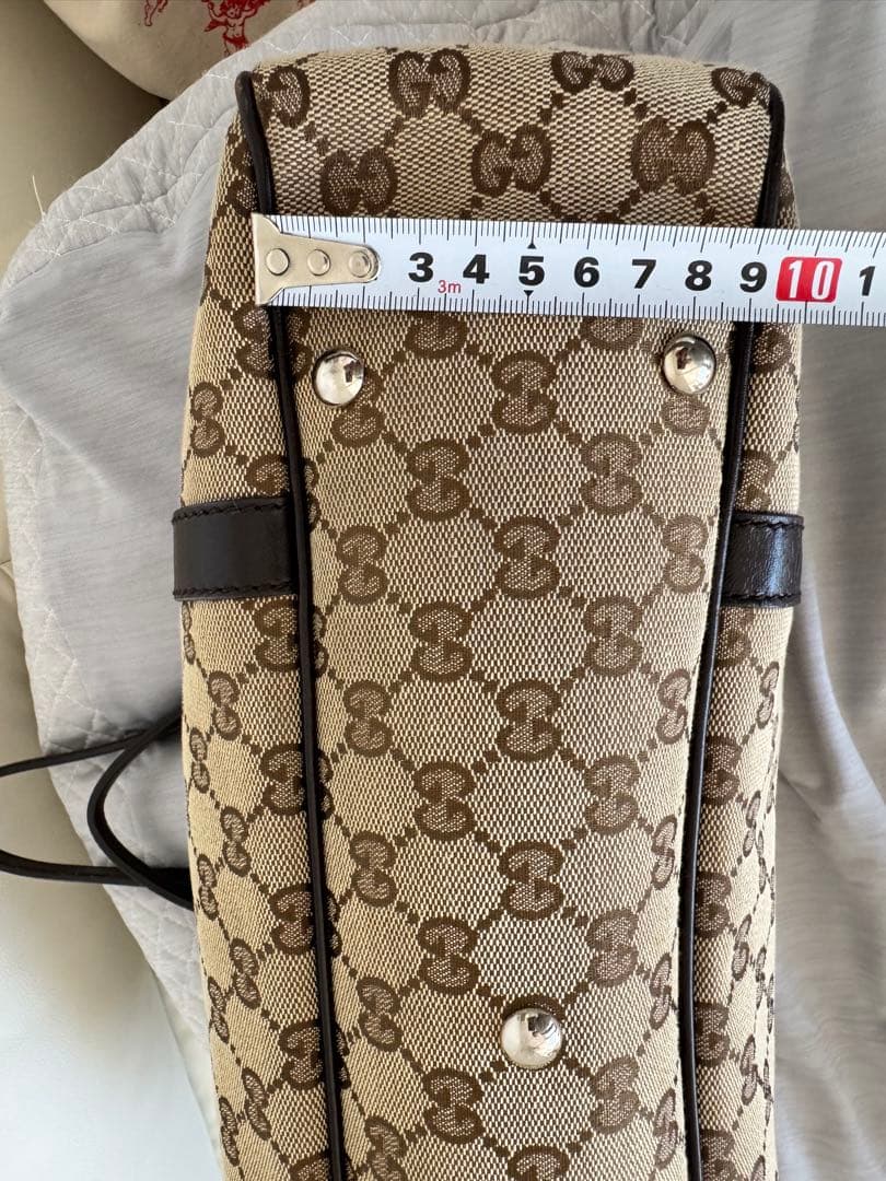 Gucci ロゴパターン ショルダーバッグ