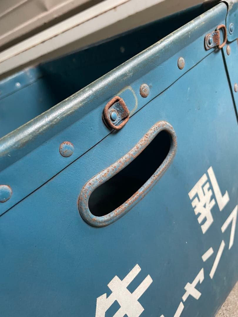 ビンテージ/当時物/昭和レトロ/ボテ箱/箱/牛乳石鹸