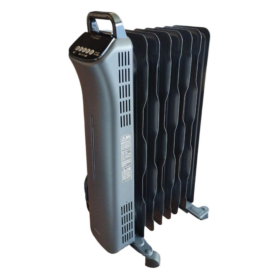 アイリスオーヤマウェーブ型 オイルヒーター IRIS IWHD-1208M-B