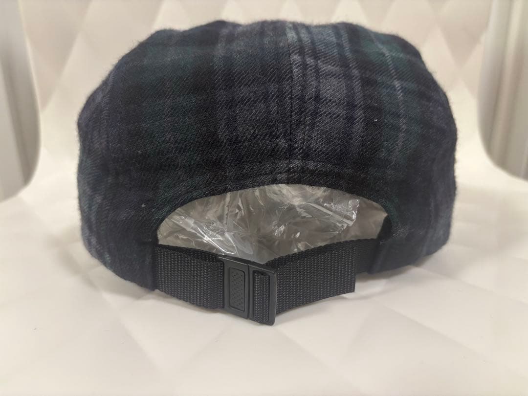 Supreme （シュプリーム）チェック柄　キャンプキャップ　ボックスロゴ　Fサ