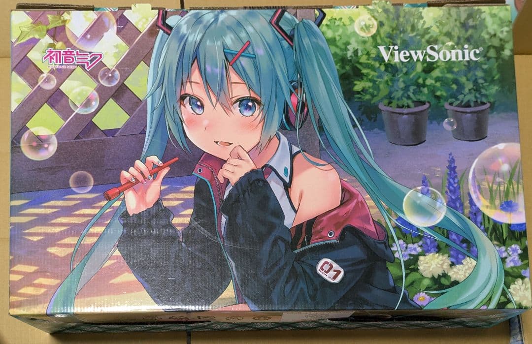初音ミクコラボディスプレイ　23.8型フルHD