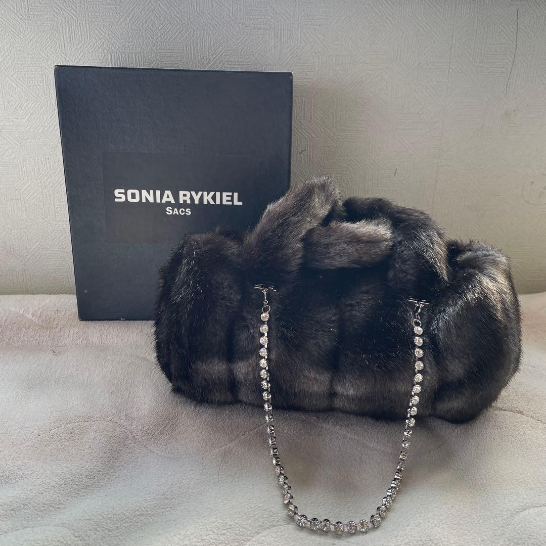 [新品未使用] SONIA RYKIEL SACS fake fur bag
