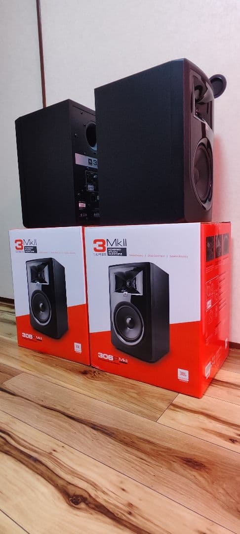 年始値下げ中 JBL 306P MKII ペア 状態良好