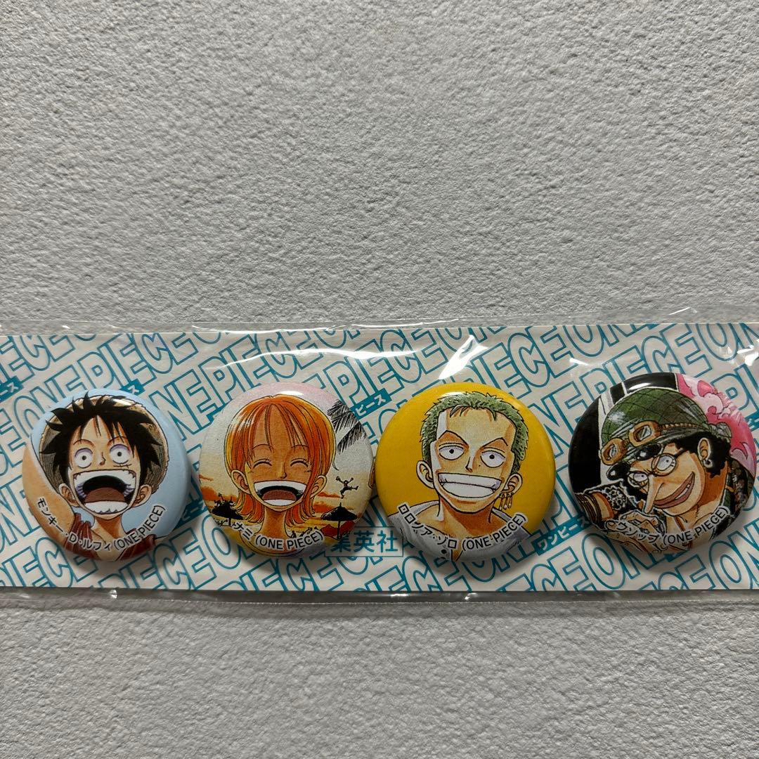 【未開封非売品】ジャンプ　ワンピース　初期ONEPEACE 10巻　缶バッチ