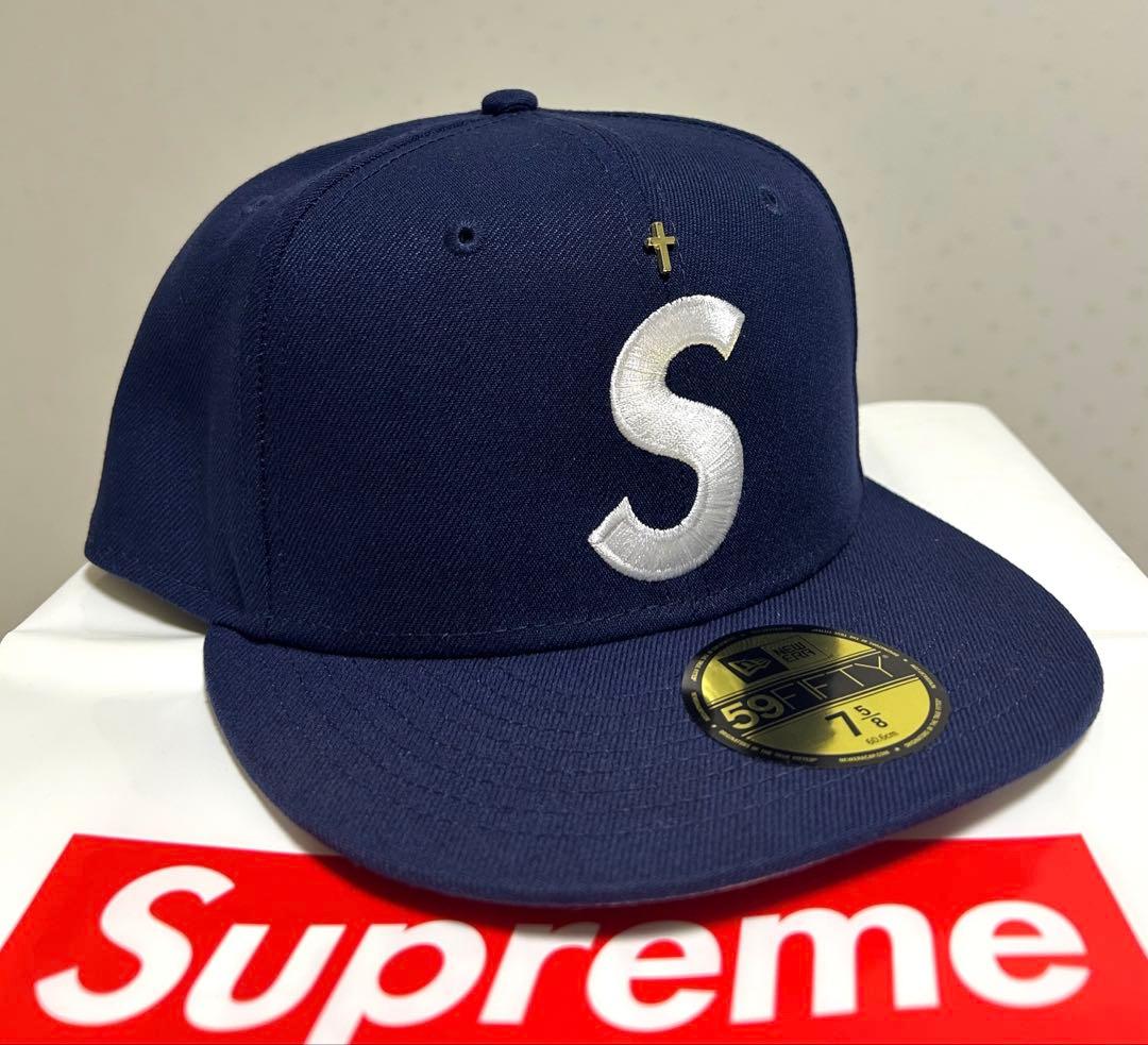 24H以内発送 完売品 極美品 Gold Cross S Logo NewEra