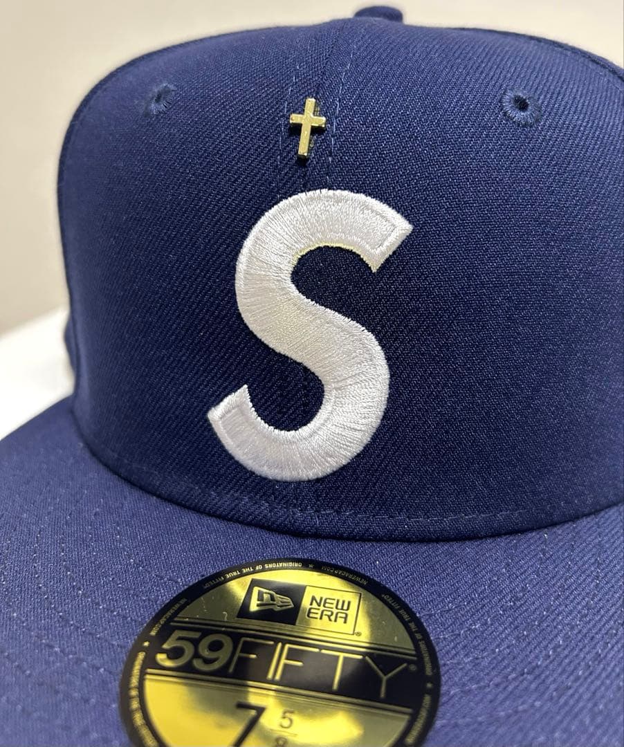 24H以内発送 完売品 極美品 Gold Cross S Logo NewEra