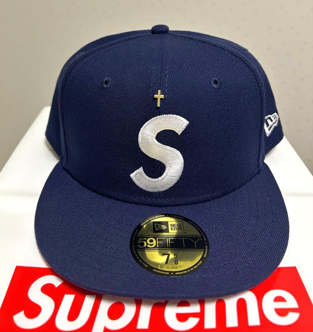24H以内発送 完売品 極美品 Gold Cross S Logo NewEra