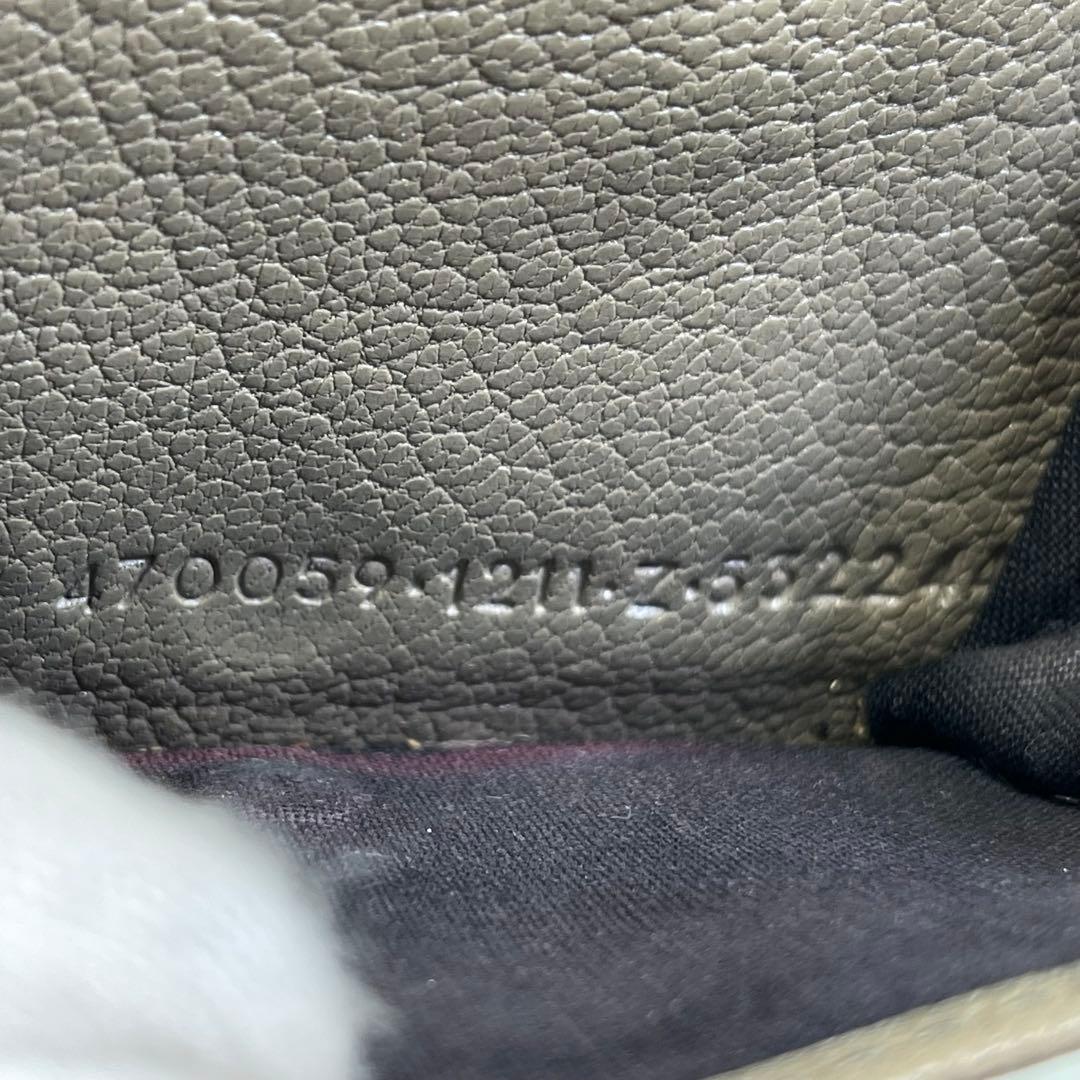 バレンシアガ 三つ折り財布 エッジシティ クラシックミニ ゴールド金具 レザー