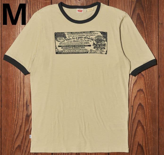 LVC 1970'S リンガーTシャツ ブラック M