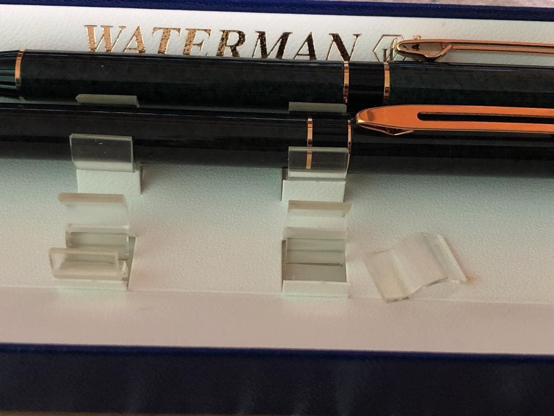 【希少・未使用】WATERMAN ジェントルマン 万年筆＆ボールペンセット