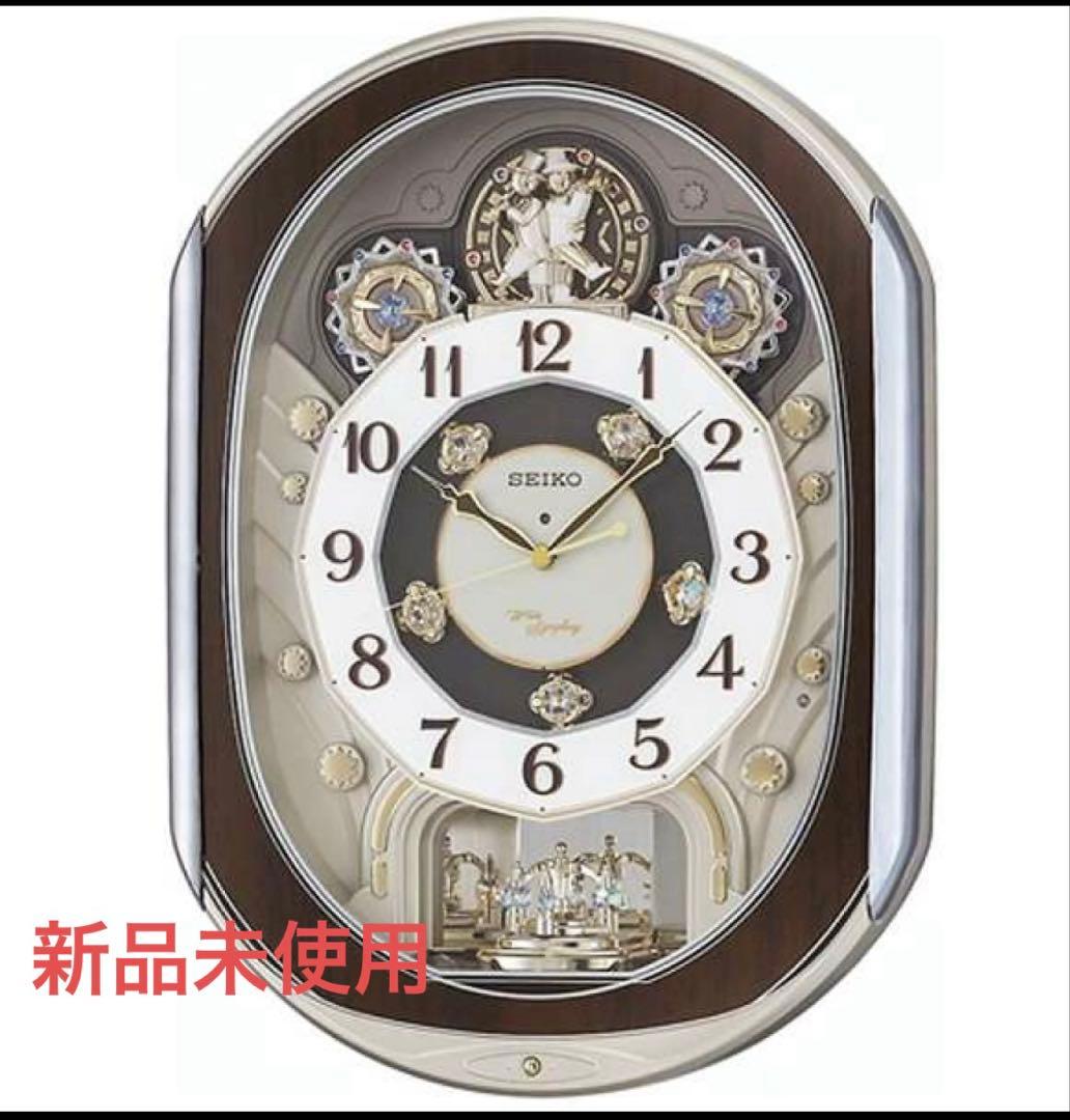 新品未使用　SEIKO 掛け時計　ＲＥ578B 箱付き