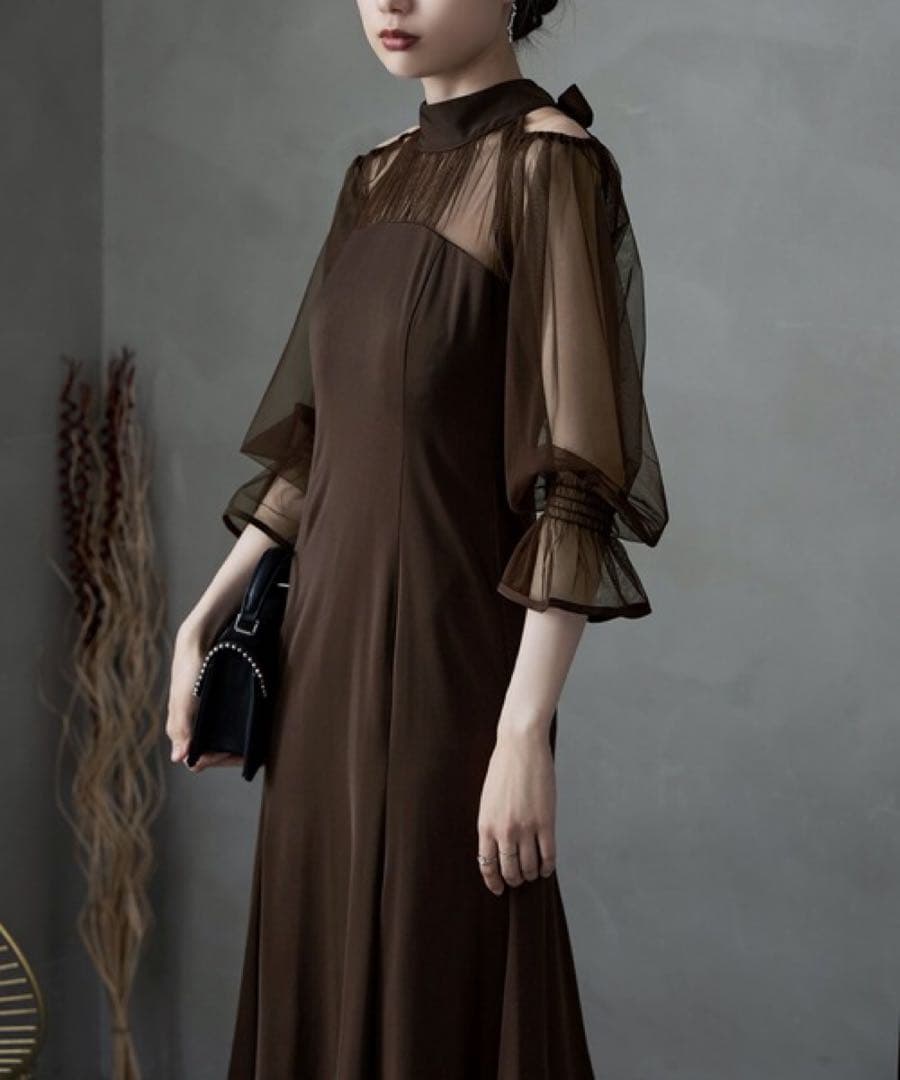 etoll. カットアウトマーメイドドレス