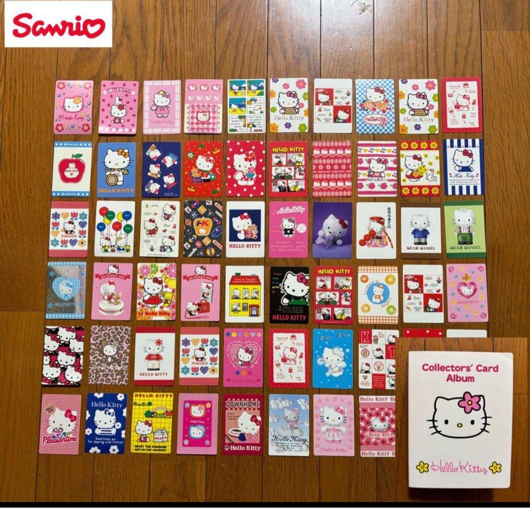 d*9様 ハローキティ コレクターズカード 60枚 アルバム一冊