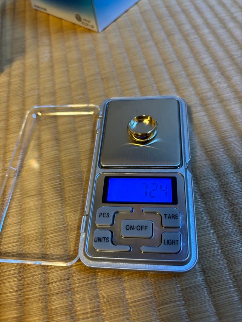 【期間限定価格】K18 18金 リング 7.2g 12号 甲丸