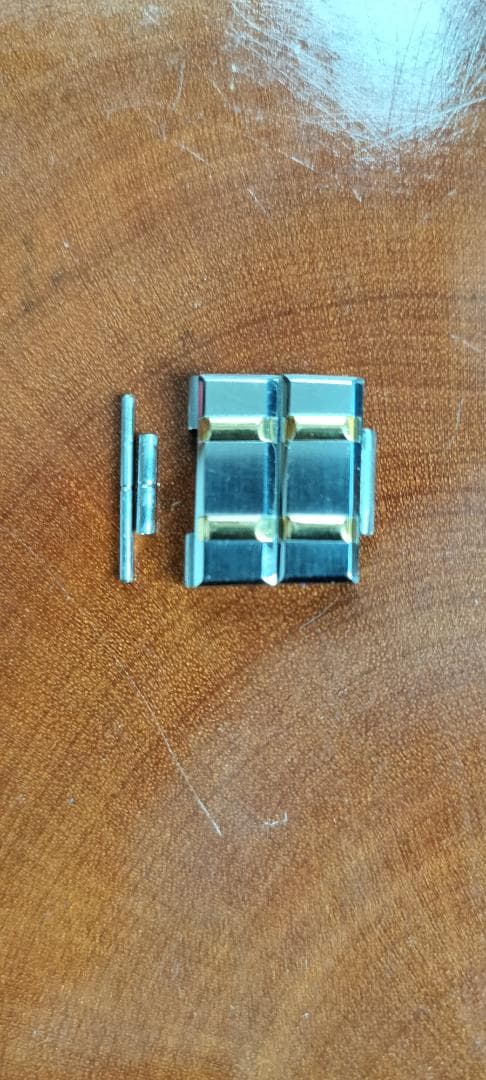 金属ベルトリンク シルバー ゴールド