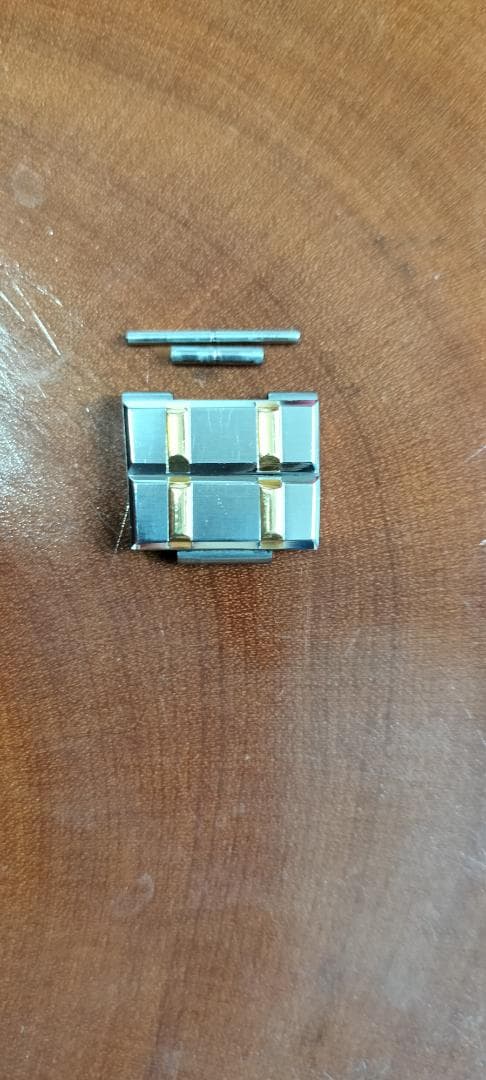 金属ベルトリンク シルバー ゴールド