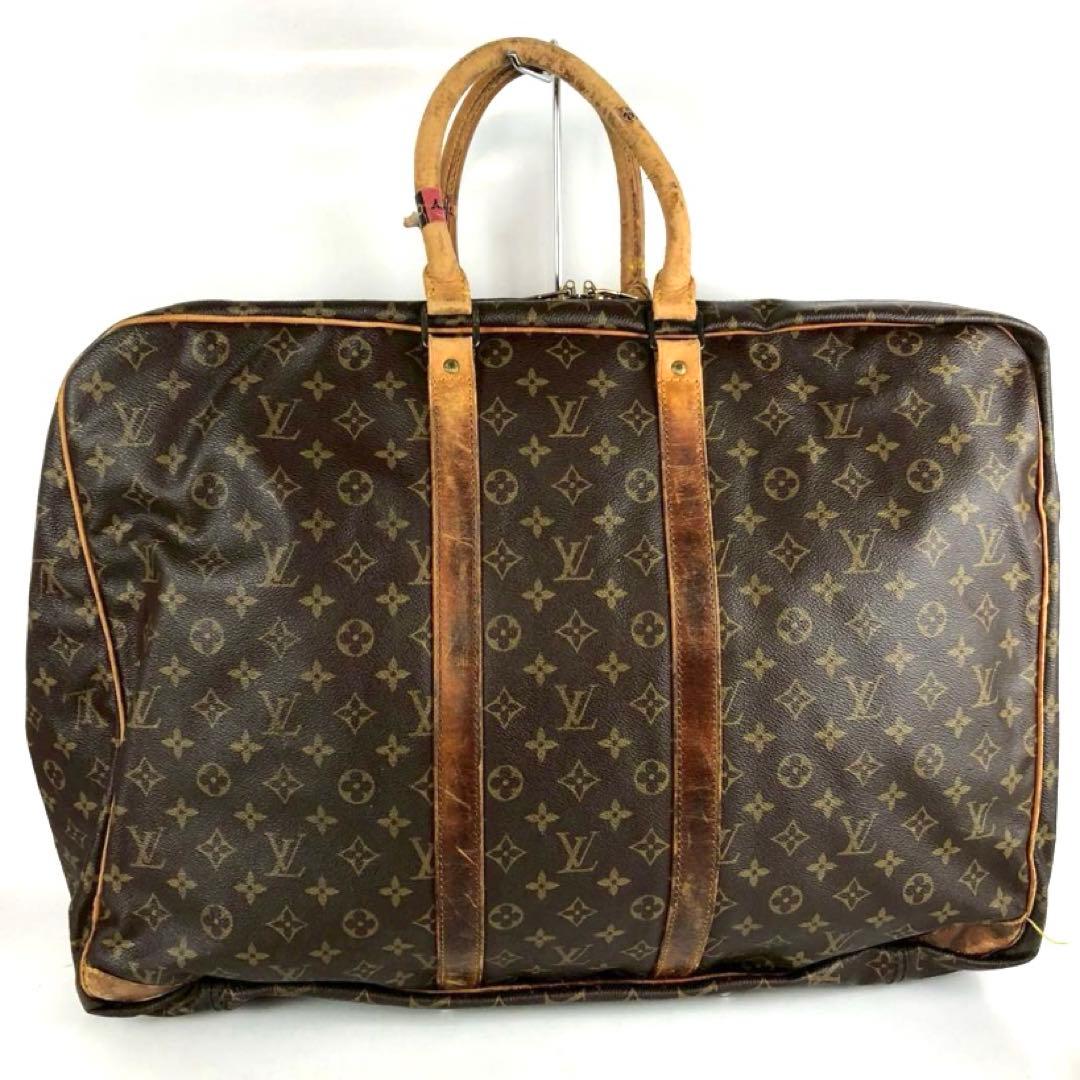 ルイヴィトン シリウス50 モノグラム ハンドバッグ トラベルバッグ ブラウン