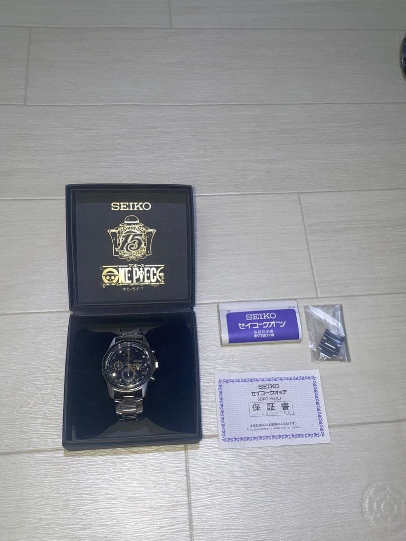 ワンピース × SEIKO セイコー 15周年記念 コラボウォッチ