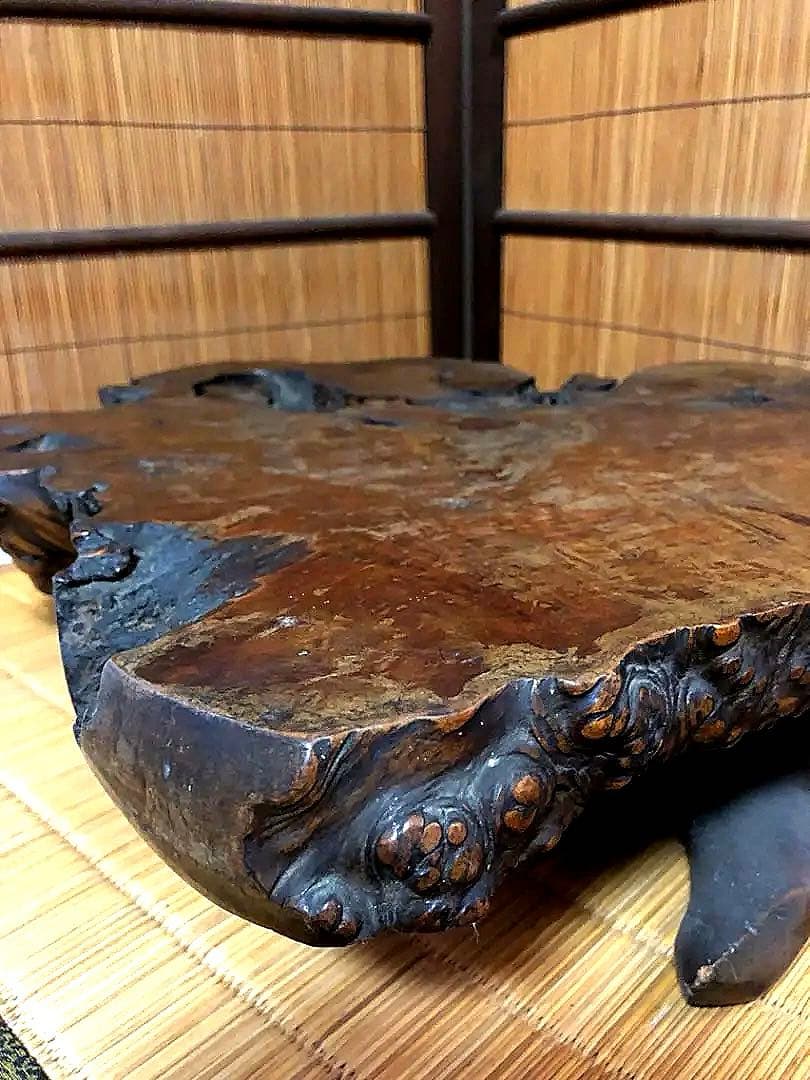 古木 根卓 花台 香台 盆栽台