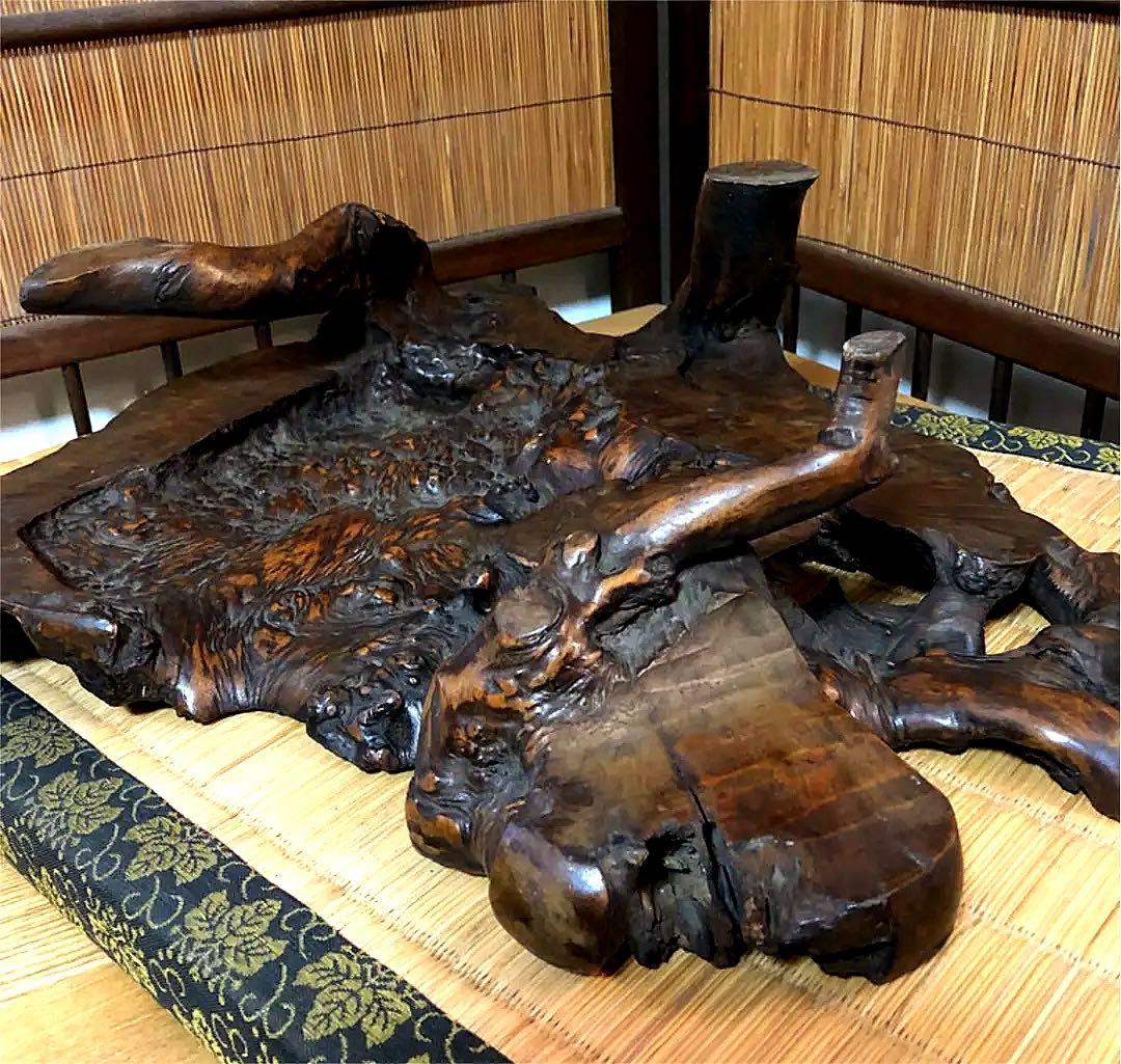 古木 根卓 花台 香台 盆栽台