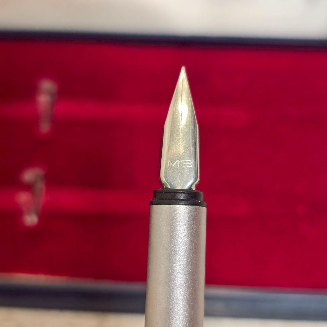 i+【2本セット】 MONT BLAN 万年筆 ボールペン ケース付き