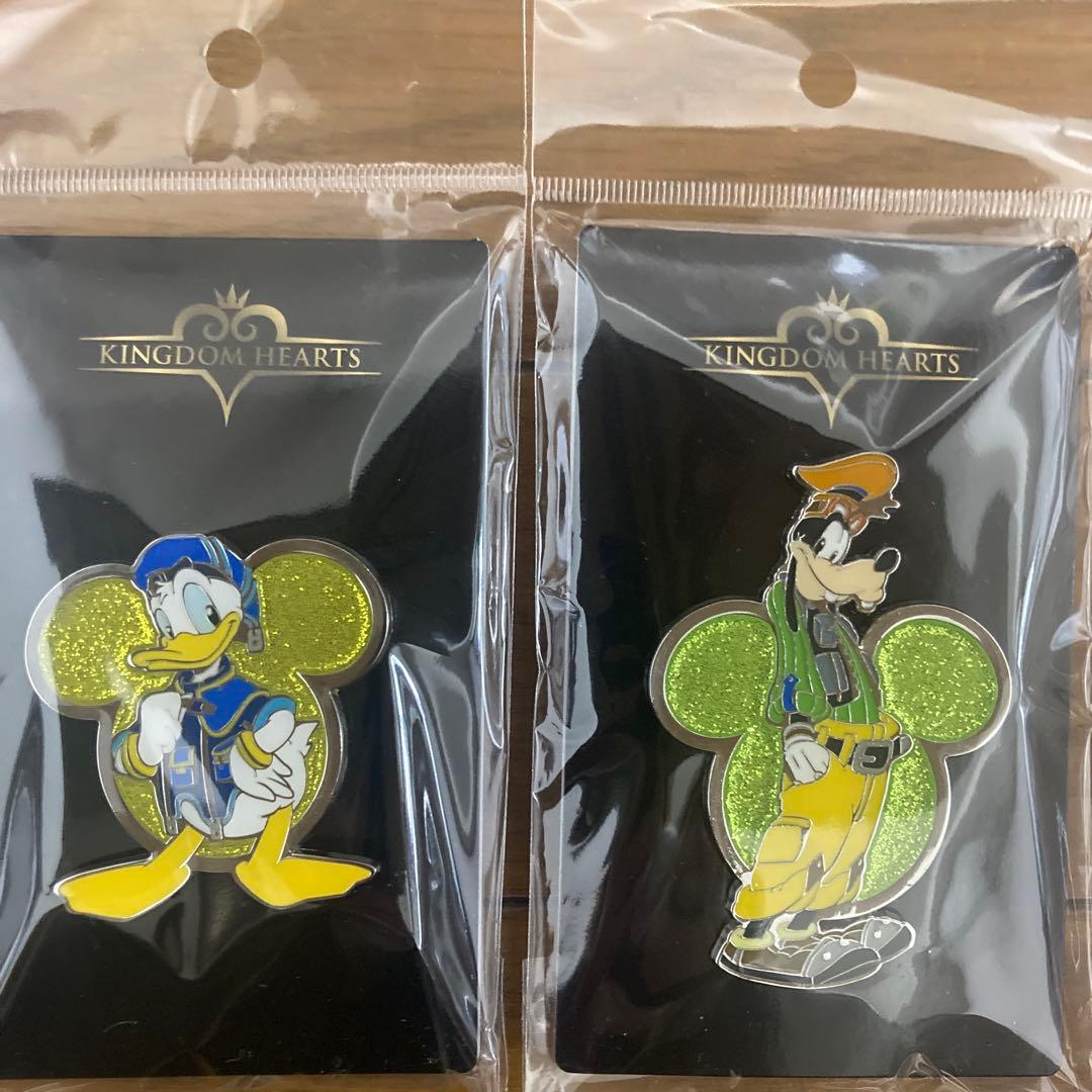 KINGDOM HEARTS キングダムハーツ ピンズ ピンバッジ 4種類セット