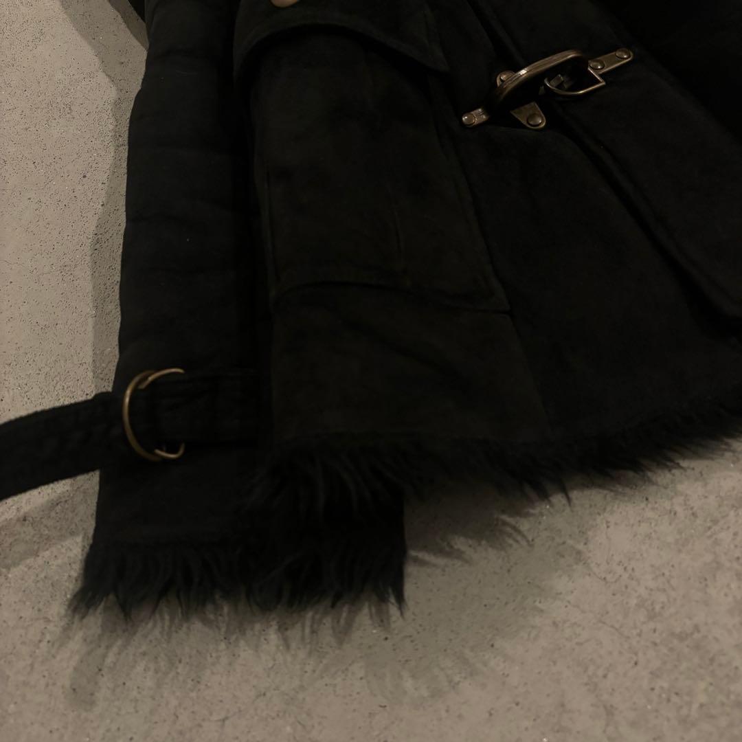 00’s archive ファー ファイヤーマンジャケッ Y2K ダークコア