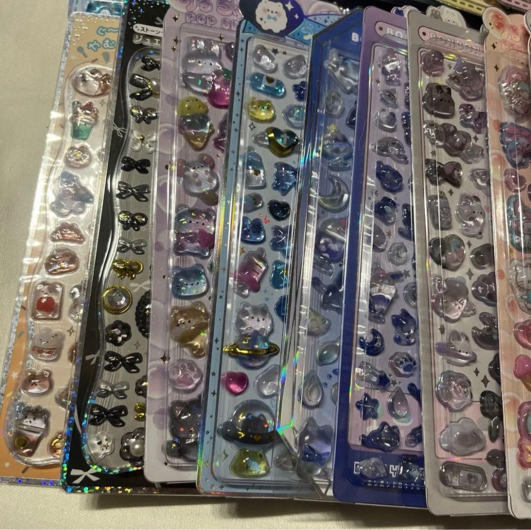 ボンボンドロップシール うるちゅんポップシール　ウォーターシール タイルシール