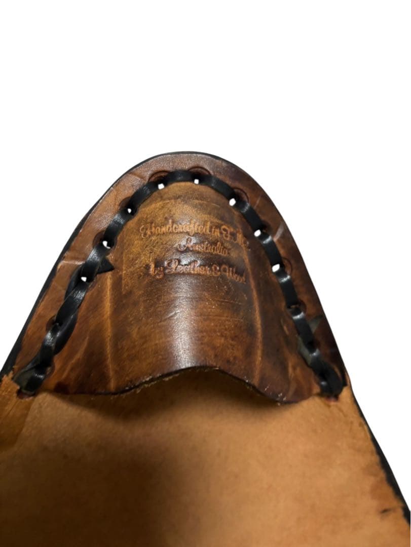 ヴィンテージ 本革 ハンティングチェア