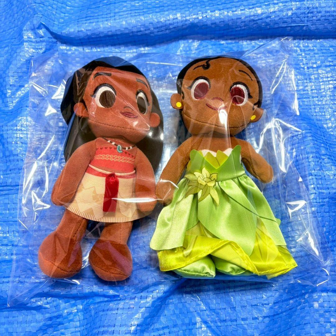 美品　nuiMOs ぬいもーず　ティアナ　モアナ　ぬいぐるみ　ディズニーストア