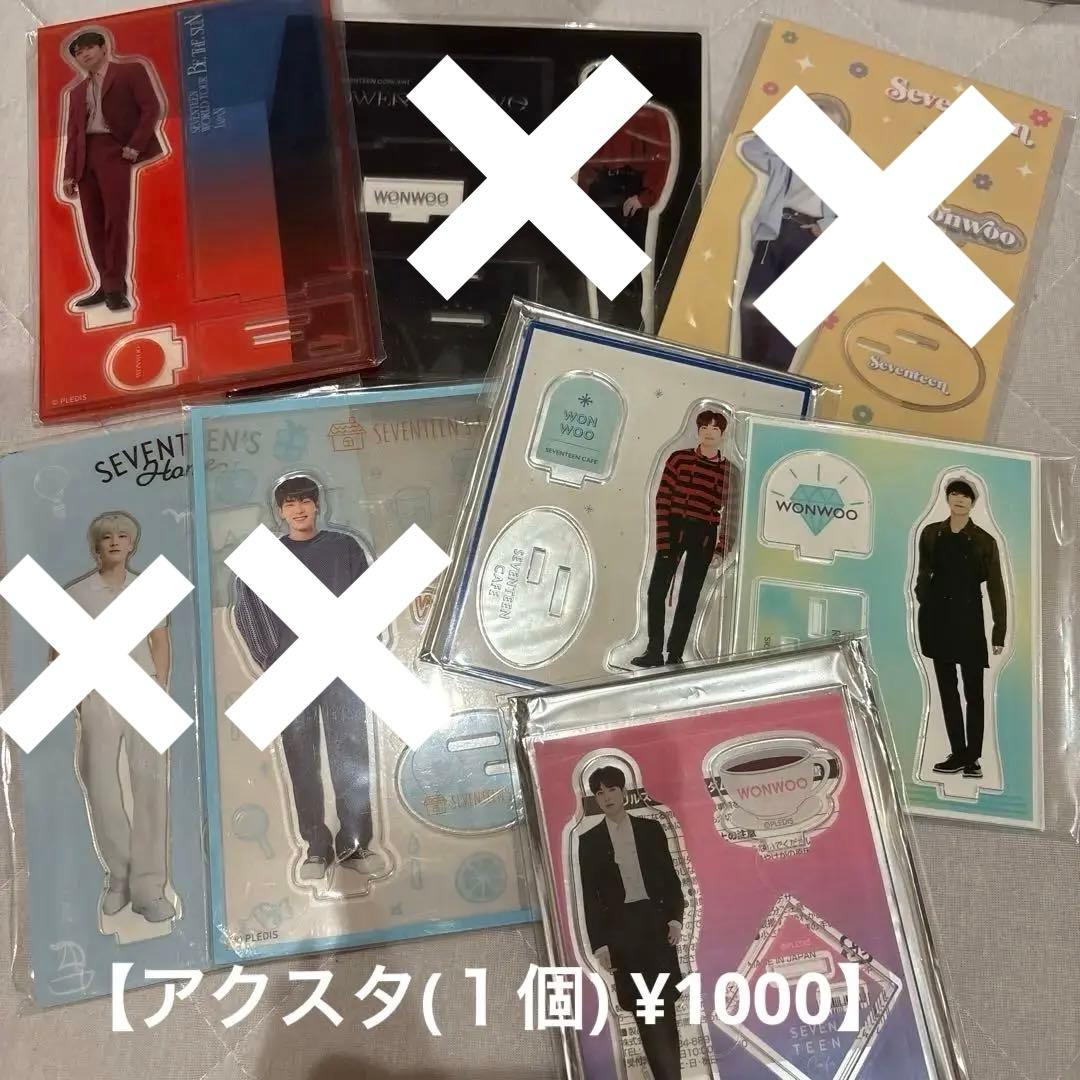 SEVENTEEN ウォヌ グッズ【バラ売り】