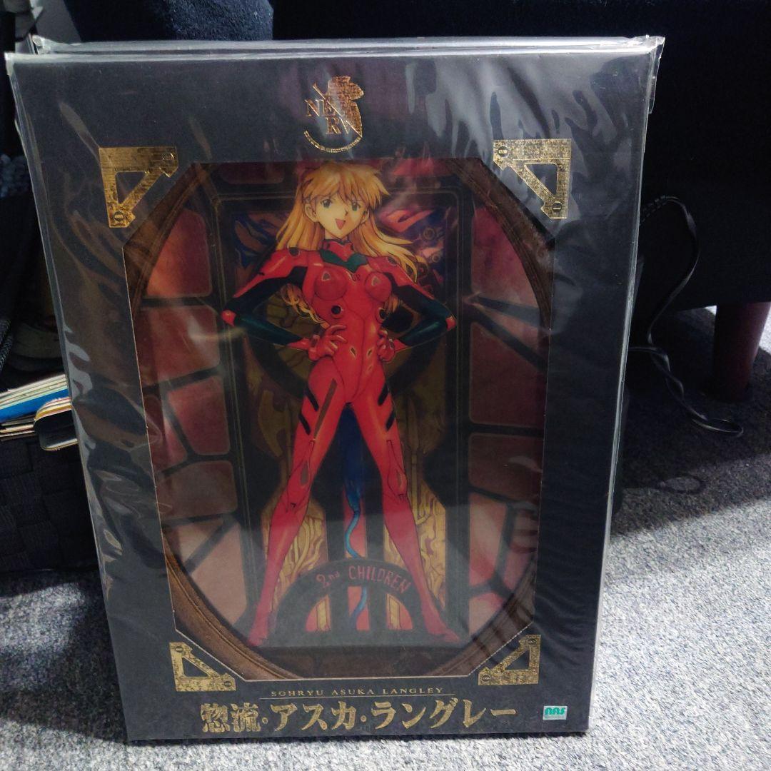 エヴァンゲリオン 綾波レイ+惣流・アスカ・ラングレーアートクリスタルオーバル