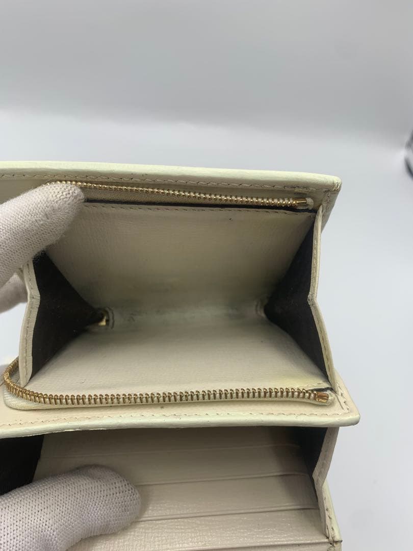 GUCCI グッチ 二つ折り財布 ホースビット GGスプリーム 金具 ロゴP55