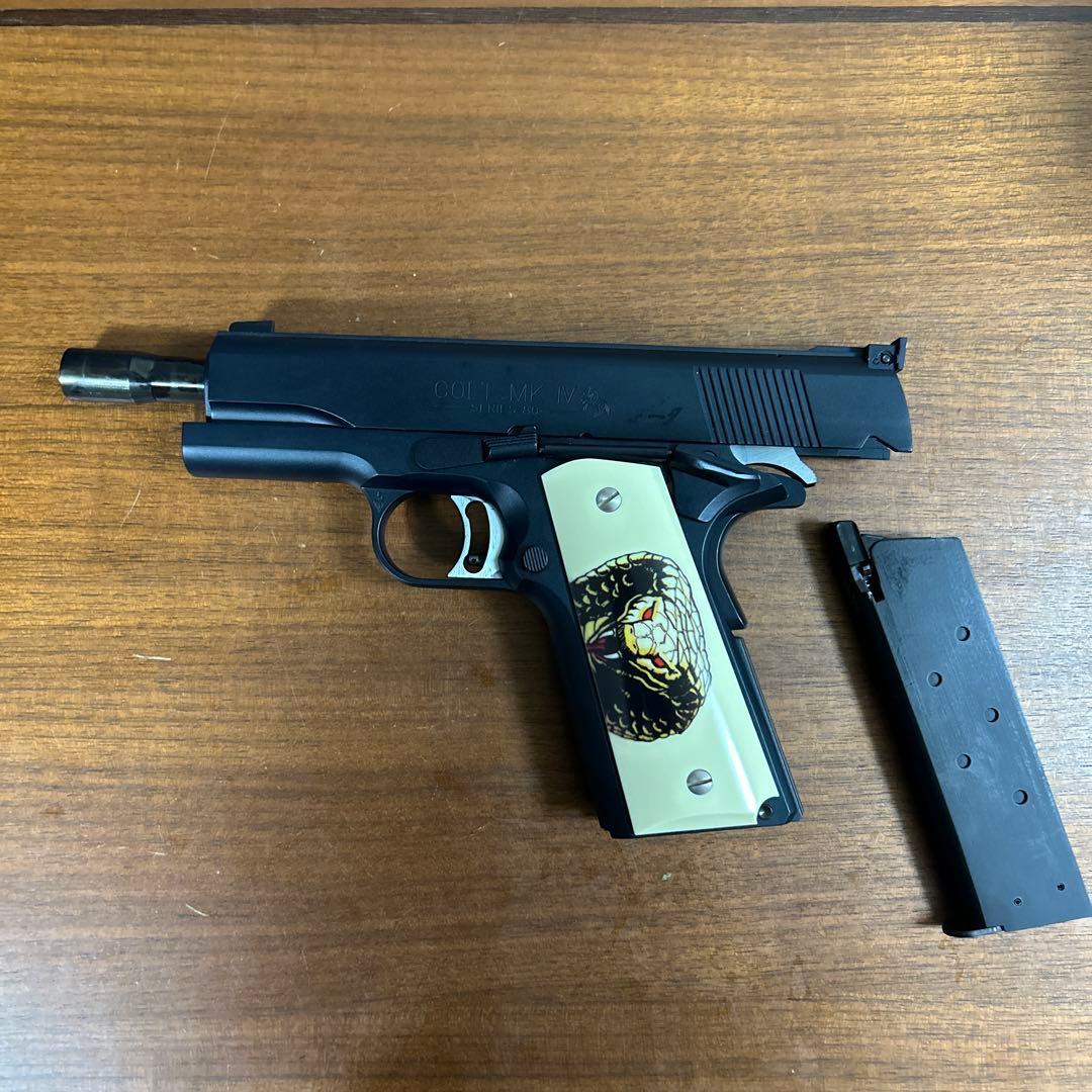 スタローン　コブラ　WESTERN ARMS 1911 ロイヤルブルーver.