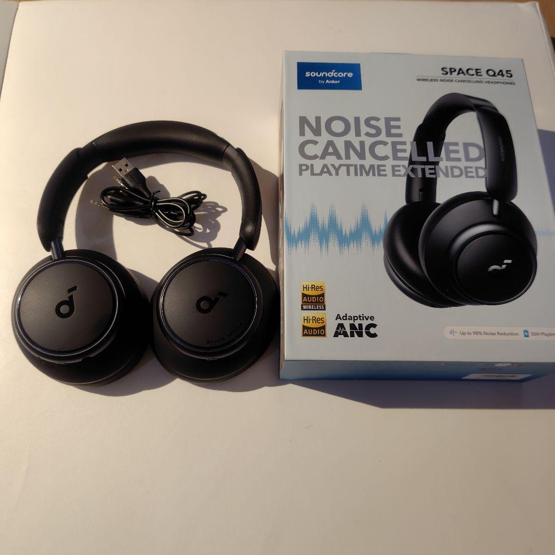 ヘッドホン soundcore space Q45 anker