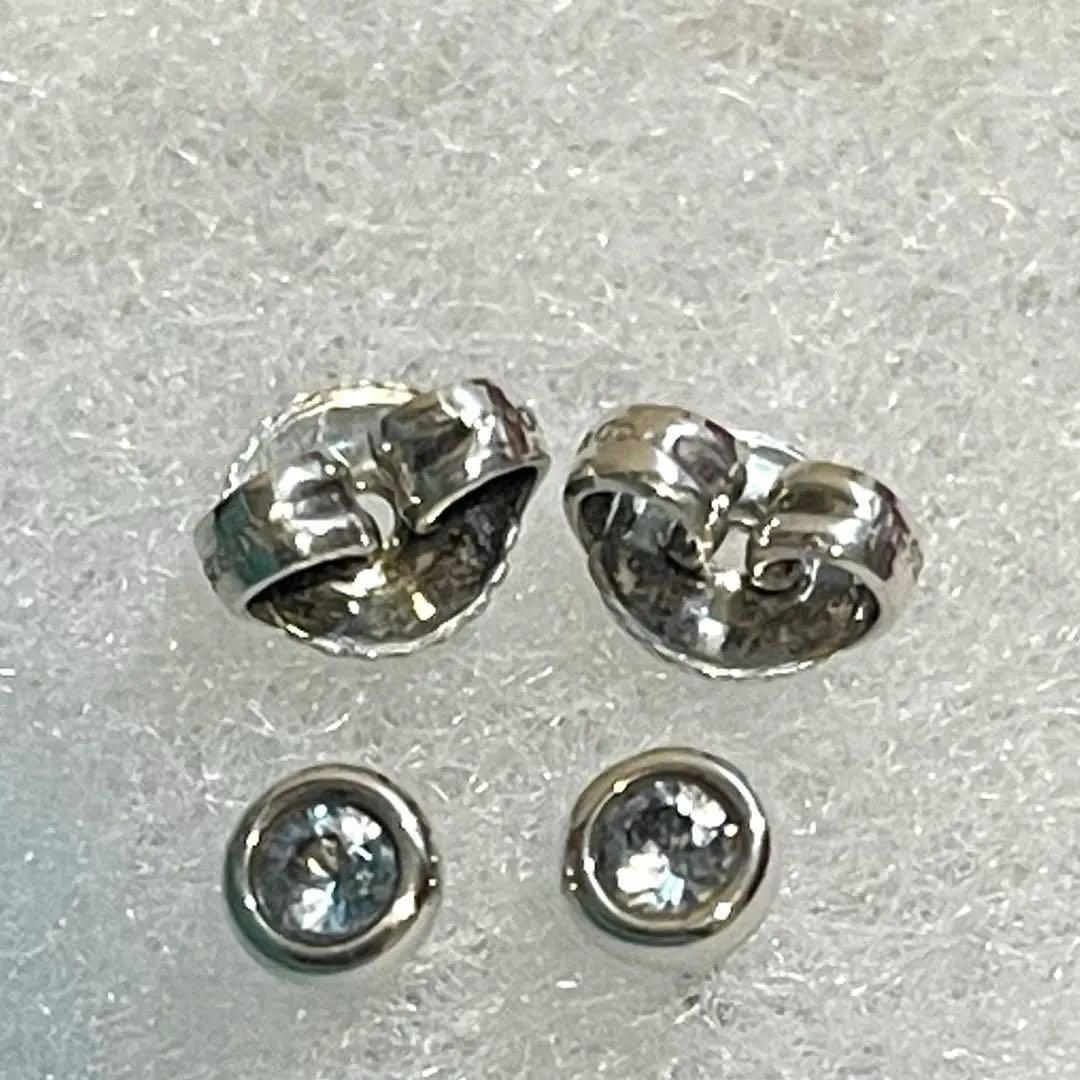 ティファニー　42mm アクアマリン　ピアス