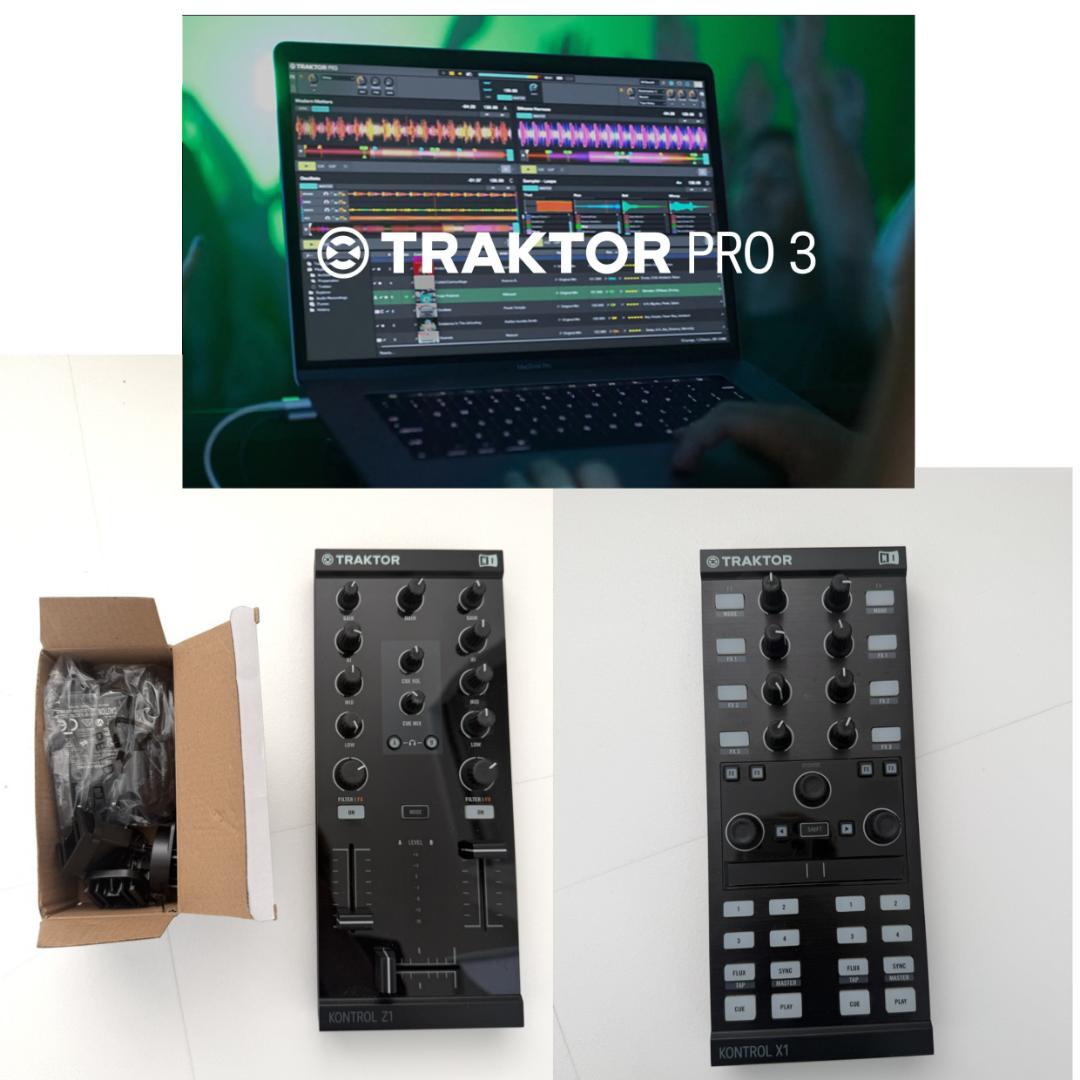 3点セット TRAKTOR PRO 3 X1mk2 Z1 DJコントローラー