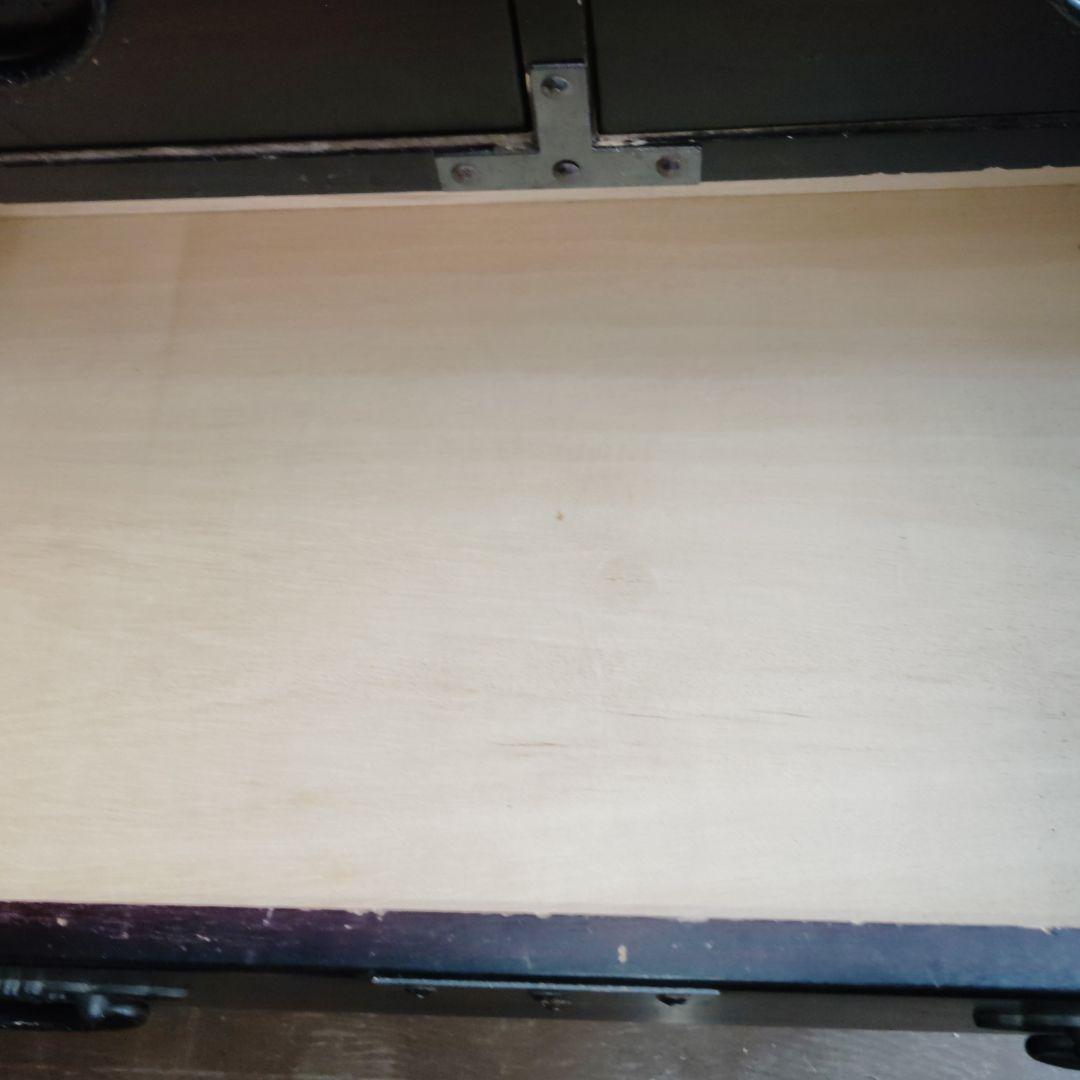 レトロ 骨董品 民芸調 モダン和箪笥　民芸家具 伝統的な木製 箪笥