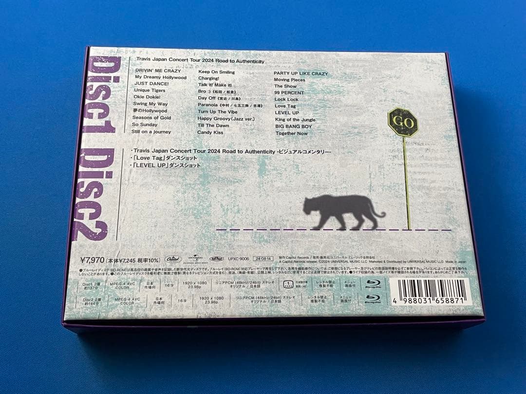 Blu-ray Travis Japan Tour 2024 完全生産限定盤