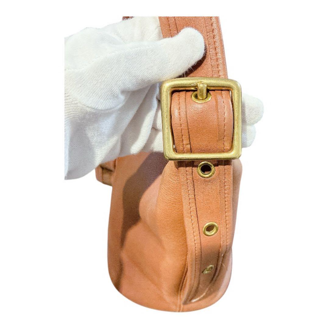 COACH オールドコーチ 9085 本革 ショルダーバッグ