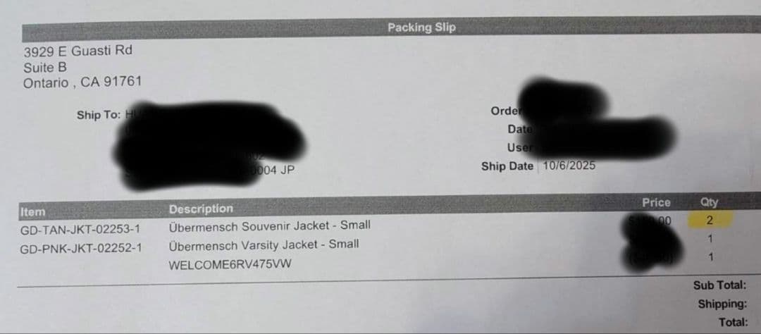 値下げ 新品未開封 G-DRAGON Übermensch スカジャン Sサイズ